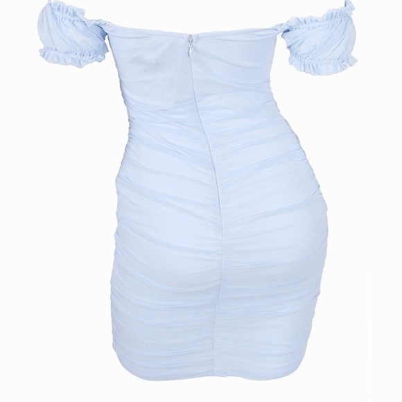 Baby blue dress - Picture 6 of 6